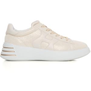 Hogan Sneakers con lacci Beige-oro Pelle di capra Donna