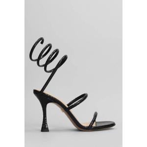 Sandali Greta 95 in Pelle Nera