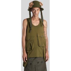 Canotta  in Cotone Verde