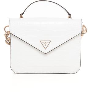 Guess Borsa a mano retour top Bianco Poliuretano Donna