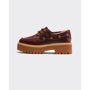 Timberland Scarpa Da Barca Women's Stone Street Burgundy