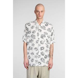 Camicia  in viscosa Beige