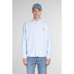 Camicia  in Cotone Celeste
