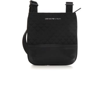 Emporio Armani Borsello Nero Poliestere Uomo