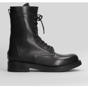 Anfibi  in Pelle Nera