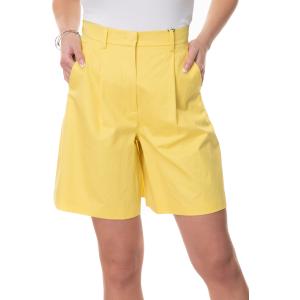 Max Mara weekend Bermuda classico pinne Giallo Cotone Donna