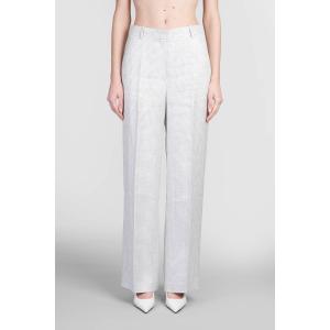 Pantalone  in lino Grigio