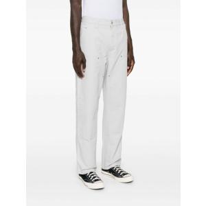 Pantaloni In Cotone Organico Carhartt Grigio Taglia 30 Carhartt Taglia 30