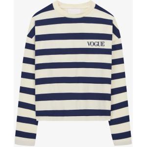 T-Shirt a maniche lunghe VOGUE Stripes Edition a righe