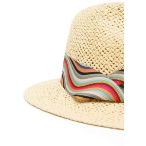 Cappello Fedora In Paglia Paul Smith Nude e Neutro Taglia S Paul Smith  Taglia S