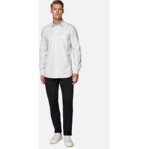 Boggi, Camicia In Cotone Regular Fit, Uomo, Light grey, Taglia: L