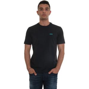 BOSS T-shirt girocollo TEE Blu Cotone Uomo