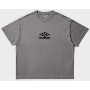 Umbro T-Shirt Og Logo Smock Grigia