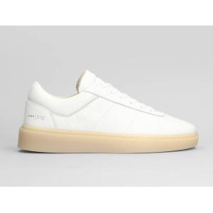 Sneakers Fly in Pelle Bianca