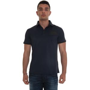 Museum Polo manica corta kameron Blu Poliammide Uomo