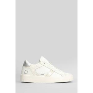 Sneakers Hill Low Pop in Pelle Bianca