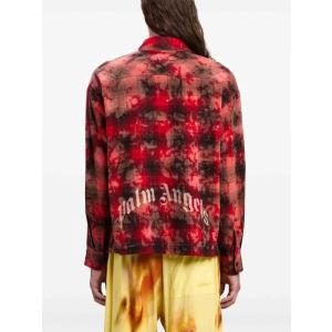 Camicia Palm Angels Rosso Taglia 50 Palm Angels  Taglia 50