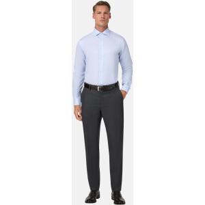 Boggi, Camicia A Righe In Cotone Regular Fit, Uomo, Azzurro, Taglia: 39