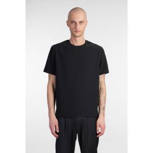 T-Shirt  in Poliestere Nera