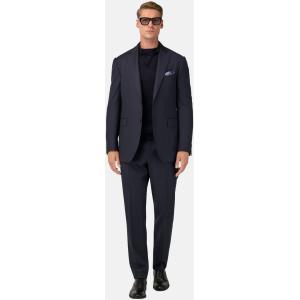 Boggi, Abito Resca In Pura Lana Super 130, Uomo, Navy, Taglia: 46