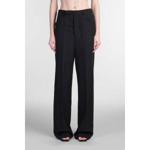 Pantalone Mastodon trousers in Lana Nera