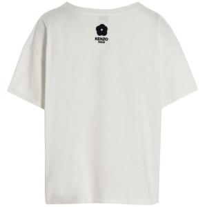 T-shirt Con Logo Ricamato Kenzo Bianco Taglia S Kenzo  Taglia S