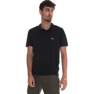 Tommy Hilfiger Polo mezza manica Nero Cotone Uomo