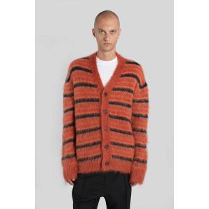 Cardigan  in Lana Arancione