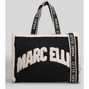 Tote Buby Ewe L in Camoscio Nero