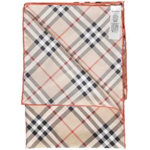 Sciarpa Di Seta Con Motivo Vintage Check Burberry Nero Taglia onesize Burberry Taglia onesize