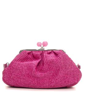 Max Mara weekend Borsa modello clutch Fucsia Cotone Donna