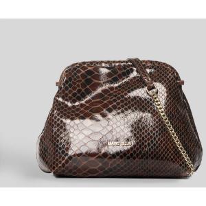 Borsa a spalla Arlena M Py in ecopelle Cuoio naturale