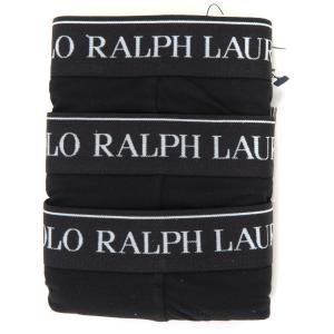 Ralph Lauren Set 3 Slip Nero Cotone Uomo