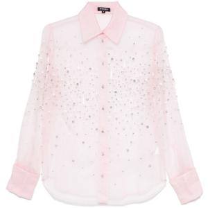 Camicia con applicazioni