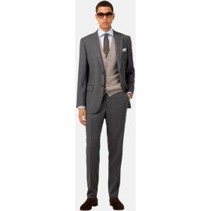 Boggi, Abito Principe Di Galles In Pura Lana, Uomo, Marrone, Taglia: 46