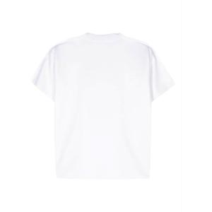 T-shirt Girocollo In Maglia Aperta Junya Watanabe Bianco Taglia S Junya Watanabe  Taglia S