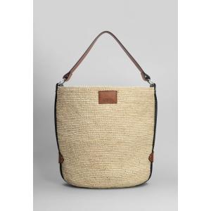Tote Bayia in rafia Beige