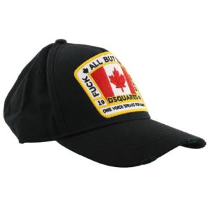 Cappello Con Bandiera Canadese Dsquared2 Nero Taglia onesize Dsquared2  Taglia onesize