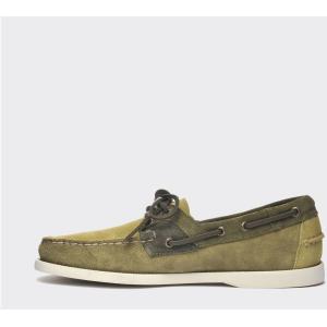 Sebago Scarpa Da Barca Rossisland Jib Shadow Verde Militare