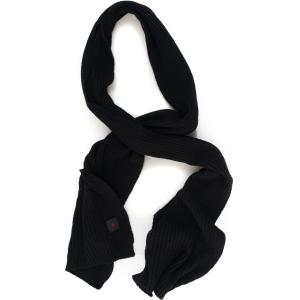 Peuterey Sciarpa a coste larghe Valur_Man Nero Viscosa Uomo