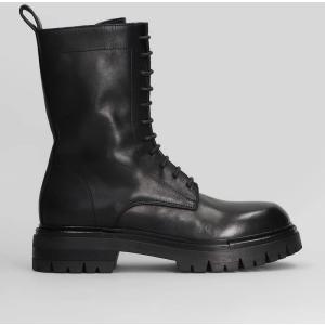 Anfibi  in Pelle Nera