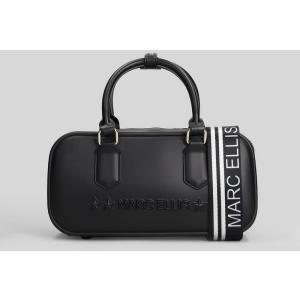 Borsa a spalla Flat Stich in Gomma Nera