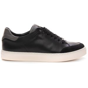 Marechiaro Sneakers in pelle con lacci TOSCANERO Nero Pelle Uomo