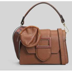 Borsa a spalla Kourtney S Do in ecopelle Cuoio naturale