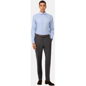 Boggi, Camicia A Righe In Cotone Regular Fit, Uomo, Azzurro, Taglia: 40