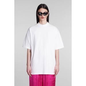 T-Shirt  in Cotone Bianco