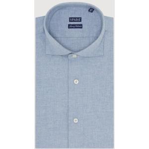 Camicia tinta unita in flanella