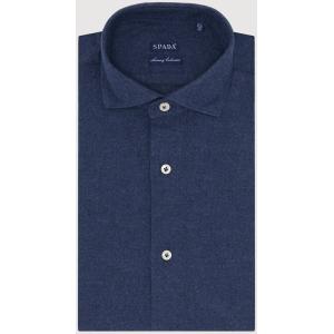 Camicia tinta unita in flanella