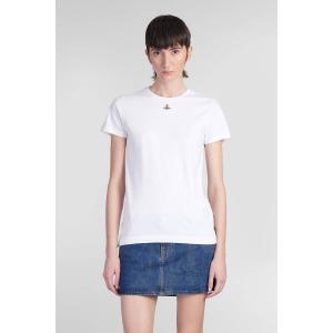 T-Shirt Orb peru tee in Cotone Bianco
