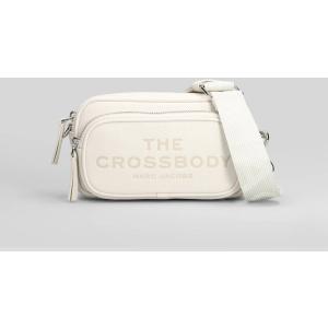 Borsa a spalla The crossbody in Pelle Bianca